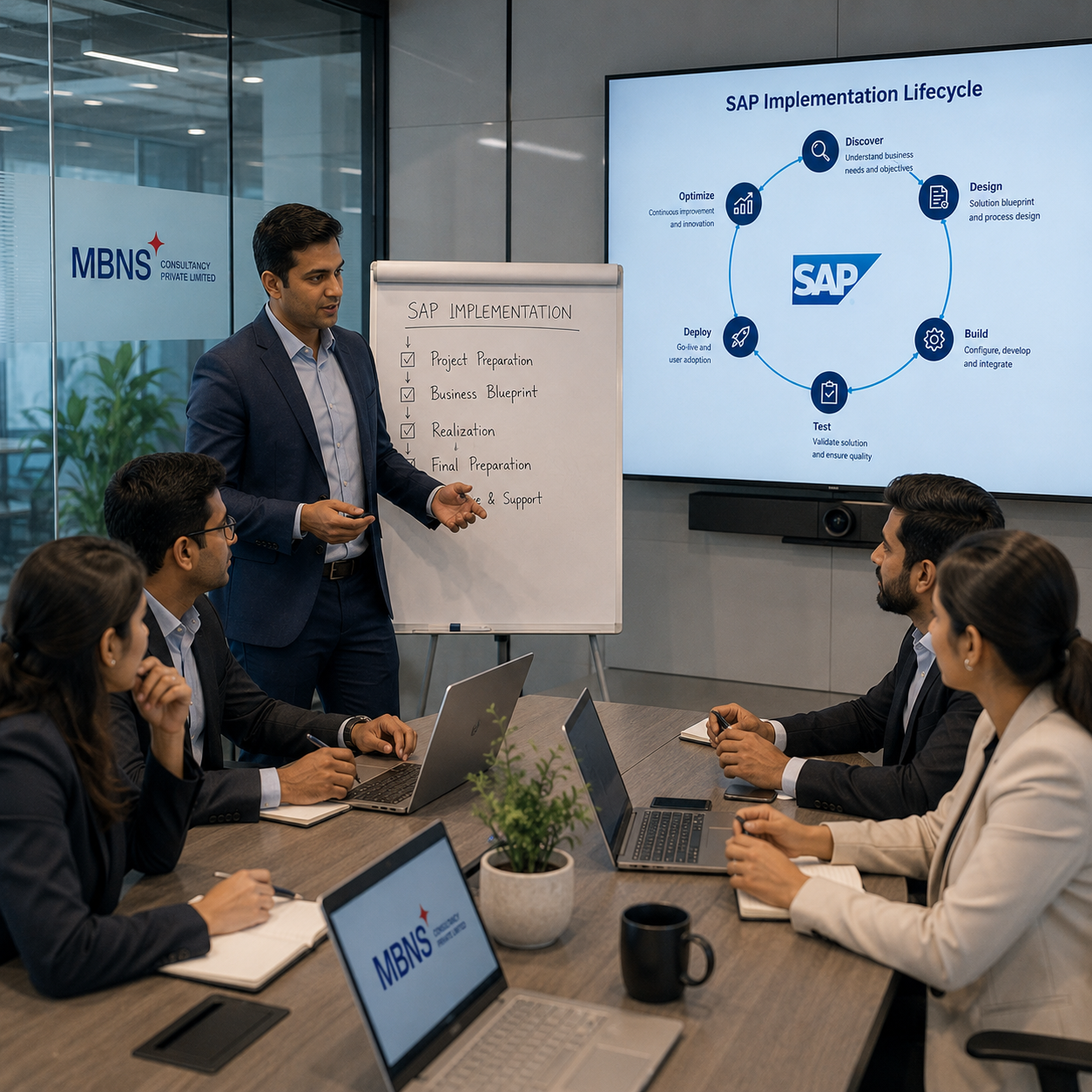 SAP consulting workshop and implementation planning